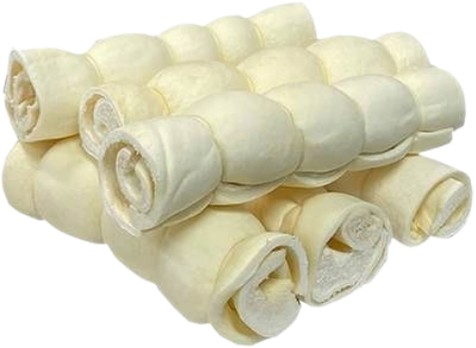 Natural beef cheek rolls