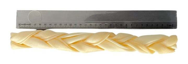 Braided Collagen Stick – White – wholesale collagen sticks
